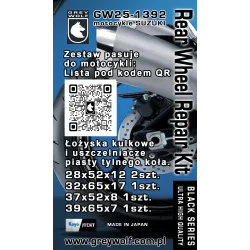 Zestaw naprawczy tylnej osi Suzuki GW 25-1392