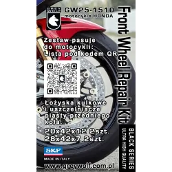Zestaw naprawczy przedniej osi Honda  GW25-1378