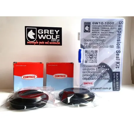 Uszczelniacze zawieszenia 43x54x11 - komplet 10-1000